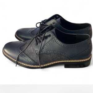 Bar III Dark Blue Men's Oxfords